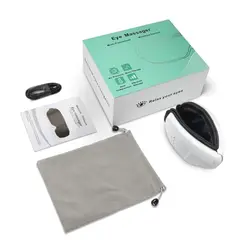 خرید ومشخصات کامل دستگاه ماساژور چشم بلوتوث دار لرزشی چند کاره Eye Massager