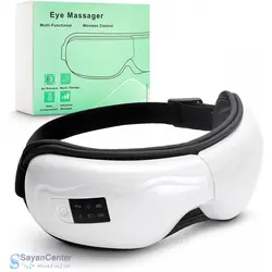 خرید ومشخصات کامل دستگاه ماساژور چشم بلوتوث دار لرزشی چند کاره Eye Massager