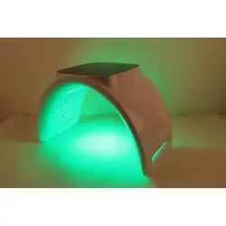 دستگاه ماسک تونلی ال ای دی نور درمانی 7 رنگ تاشو کره ای برند کوانتوم facial mask 7 colors led light therapy