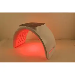 دستگاه ماسک تونلی ال ای دی نور درمانی 7 رنگ تاشو کره ای برند کوانتوم facial mask 7 colors led light therapy