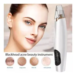 دستگاه میکرودرم بلک هد ابریژن و ابرسان شارژی دیجیتال 75 پاسکال Blackhead Remover Facial Acne Pimple