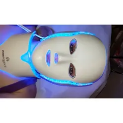 مشخصات قیمت و خرید ماسک ال ای دی نور درمانی 7 رنگ LED facial mask