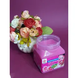 ماسک لایه بردار عصاره گل رز