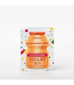 ماسک ورقه ای صورت مدل ماست 30 گرمی HCHANA YOGURT