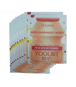 ماسک ورقه ای صورت مدل ماست 30 گرمی HCHANA YOGURT