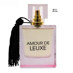 عطر ادکلن آمور دی لوکس لالیک لامور فراگرنس ورد Fragrance world Amour de Leuxe