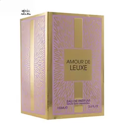 عطر ادکلن آمور دی لوکس لالیک لامور فراگرنس ورد Fragrance world Amour de Leuxe