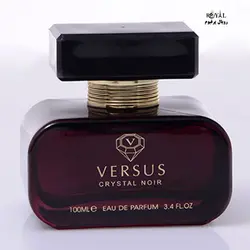 عطر ادکلن ورسوس ورساچه کریستال نویر مشکی فراگرنس ورد Fragrance world Versus crystal noir