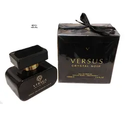عطر ادکلن ورسوس ورساچه کریستال نویر مشکی فراگرنس ورد Fragrance world Versus crystal noir