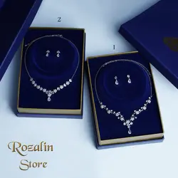 سرویس زنانه مدل جواهر نقره ای نگین دار