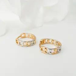 گوشواره زنانه حلقه ای ژوپینگ طرح کارتیر