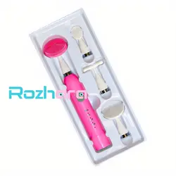 فیس براش و ویبراتور چند منظوره homeroye مدل sonic vibration beauty meter