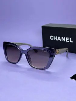 عینک آفتابی کائوچویی زنانه برند CHANEL سایز متوسط
