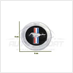 آرم گرد اسب و پرچم 01