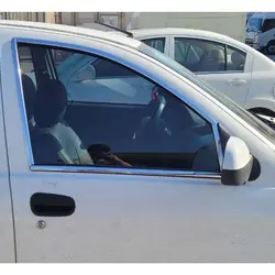 زه پنجره خودرو طرح استیل