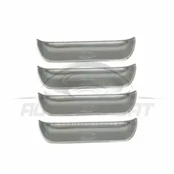 قاب استیل زیردستگیره پراید بسته 4 عددی