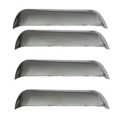 قاب رو و زیر دستگیره درب خودرو پراید صفا مدل استیل بسته 8 عددی