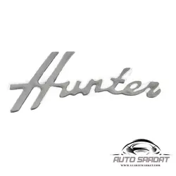 آرم خودرو مدل هانتر پلاستیکی طرح کروم