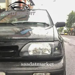 چراغ جلو پراید 131 ساب مشکی بسته دو عددی