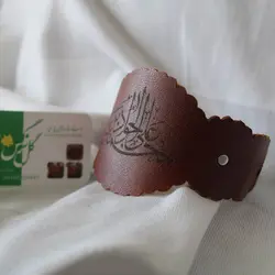 بازوبند چرمی طرح نسیم جود زنانه