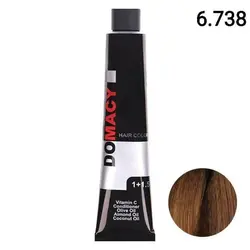 رنگ مو دوماسی (Domacy) شماره 6.738 گردویی