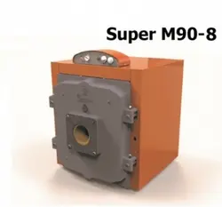دیگ چدنی لوله و ماشین سازی ایران(با پانل)، (MI3) مدلSUPER M90-8