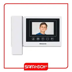 گوشی دربازکن آیفون تصویری سیماران 4.3 اینچ بدون حافظه HS-43TK