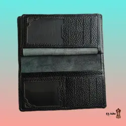 کیف پول چرم مردانه سهندچرم کدD3-103