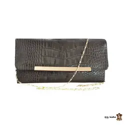 کیف شب مجلسی زنانه چرم طبیعی کدC3-109