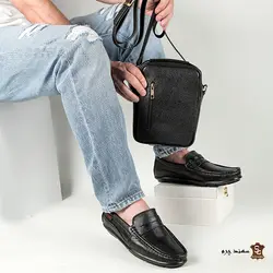 کالج چرم طبیعی مردانه  گاوی سهندچرم کدB5-139