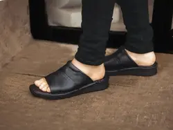 صندل مردانه سهندچرم کدB4-105