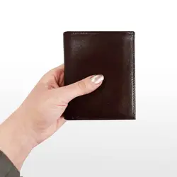 کیف پول جیبی مردانه تمام چرم کدD3-101