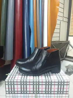 نیم بوت زنانه چرم طبیعی سهندچرم کدA3-104