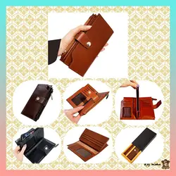 کیف پول اسپرت دستی تمام چرم گاوی کدC5-114