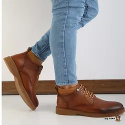 نیم بوت مردانه چرم طبیعی کدB3-126