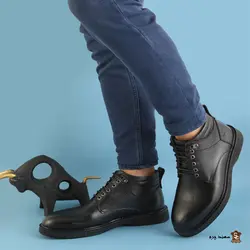 نیم بوت مردانه چرم طبیعی کدB3-126