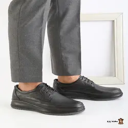 کفش طبی چرم مردانه بندی کدB1-109
