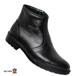 نیم بوت مردانه چرم طبیعی کدB3-100