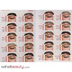 رنگ ابرو ویکو شماره Wa5 بلوند دودی تیره