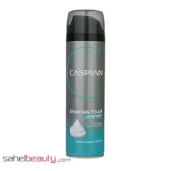 فوم اصلاح کاسپین Caspian مناسب پوست های معمولی مدل Comfort