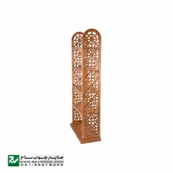 کتابخانه چوبی دستساز صنایع چوب ساج مدل 629