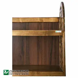 قفسه کتاب دستساز صنایع چوب ساج مدل 632
