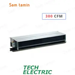 قیمت و خرید فن کویل سقفی توکار 300 CFM تک الکتریک &ndash; سام تامین