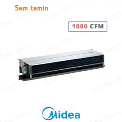قیمت و خرید فن کویل سقفی توکار میدیا 1000 cfm با کویل سه ردیفه – سام تامین