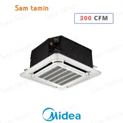 قیمت و خرید فن کویل کاستی چهار طرفه میدیا 300 cfm &ndash; سام تامین