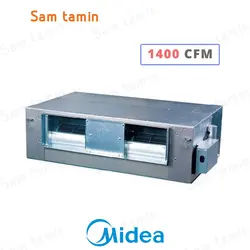 قیمت و خرید فن کویل کانالی پرفشار میدیا 1400 cfm – سام تامین