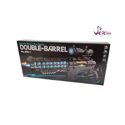 تفنگ اسباب بازی مدل Double-BARREL