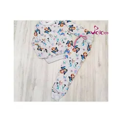 ‌ست بلوز شلوار دخترانه ترک طرح آنا و السا