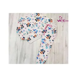 ‌ست بلوز شلوار دخترانه ترک طرح آنا و السا