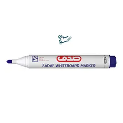 قیمت و خرید ماژیک وایت برد صدف - آبی نوک گرد | فروشگاه اینترنتی نوشت افزار و لوازم تحریر سرای سبز